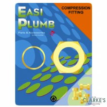 Easi Plumb 3/4" Brass Compression Nut & Olive