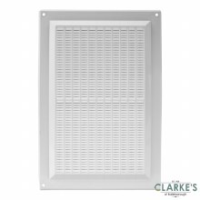 Plastic Vent Grille White 250x170mm