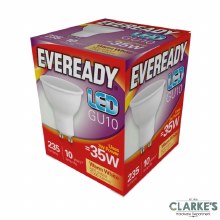 Eveready LED 3W (35W) GU10 Spot Warm White Light Bulb