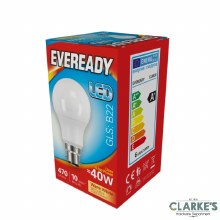 Eveready LED 5.5W (40W) B22 GLS Light Bulb