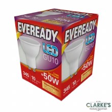 Eveready LED 4.2W (50W) GU10 Spot Warm White Light Bulb