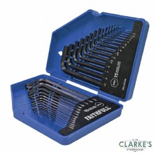 Faithfull Hex Key Set 30 Piece