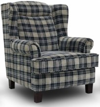 Manor Wing Chair Black