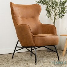 Mason Vintage Armchair Tan