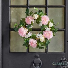 Peony Whirl - Outdoor Wreath Garden Decoration