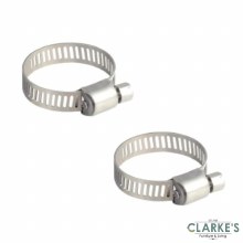 Premier Hose Clips 18 - 25 mm - 2 Pack