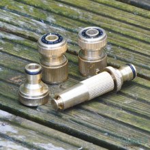 ProGarden Brass Hose Fitting Set