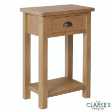 Purdi Oak Telephone Table