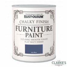 Rust-Oleum Chalky Finish Furniture Paint Ink Blue 125 ml