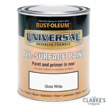 Rust-Oleum Universal All-Surface Paint Gloss White 250 ml