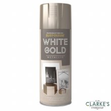 Rust-Oleum White Gold Metallic Spray Paint 400 ml