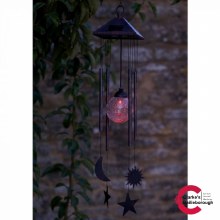 Sun Moon and Star Wind Chime