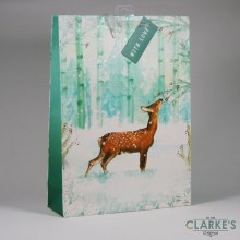 Tallon Frosted Deer Gift Bag XL