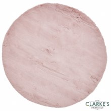 Teddy Rose Circle Rug 120 x 120cm