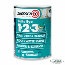 Zinsser Bulls Eye 1-2-3 Plus Primer 2.5 Litre