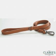 Walk About Tan-Luxe Leather Dog Lead Standard