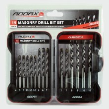 Addox 15 Pieces Drill Bits Set Addox 15 Pieces Drill Bits Set