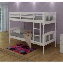 Alex Solid Wood Bunk Bed White Alex Solid Wood Bunk Bed White