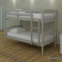Alex Solid Wood Bunk Bed Grey Alex Solid Wood Bunk Bed Grey
