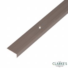 Stair Edge Protection Profile Bronze 25/10mm