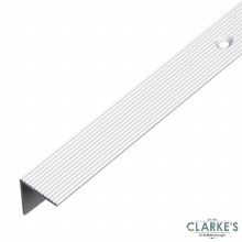 Stair Edge Protection Profile Silver 21/21mm