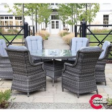 Amalfi 6 Seater Garden Furniture Set Amalfi 6 Seater Garden Furniture Set