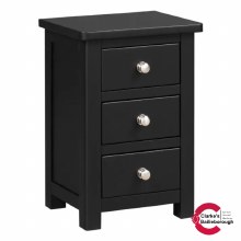 Apollo Bedside Locker Black