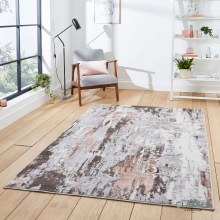 Apollo GR580 Grey/Rose Rug 120 x 170cm