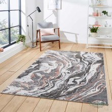 Apollo GR584 Grey/Rose Rug 120 x 170cm