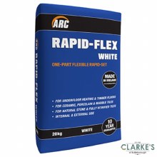 ARC Rapid-Flex Tile Adhesive White 20kg