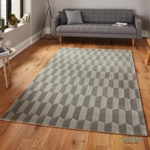 Aurora 54207 Grey Rug 120 x 170cm