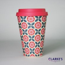 Bamboo Eco Mug Flower Pattern Bamboo Eco Mug Flower Pattern