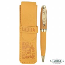 History & Heraldry Bamboo Signature Pen - Laura