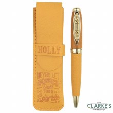 History & Heraldry Bamboo Signature Pen - Holly