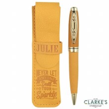 History & Heraldry Bamboo Signature Pen - Julie