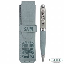 History & Heraldry Bamboo Signature Pen - Sam