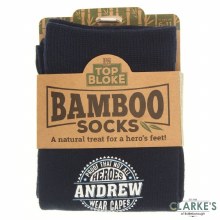 History & Heraldry Personalised Bamboo Socks - Andrew