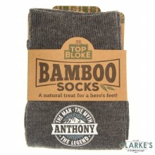 History & Heraldry Personalised Bamboo Socks - Anthony