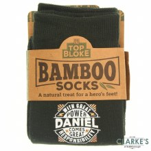 History & Heraldry Personalised Bamboo Socks - Daniel