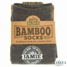 History & Heraldry Personalised Bamboo Socks - Jamie