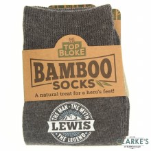 History & Heraldry Personalised Bamboo Socks - Lewis