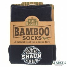 History & Heraldry Personalised Bamboo Socks - Shaun