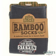 History & Heraldry Personalised Bamboo Socks - Steven