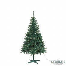 Ben Nevis Pine 6ft Christmas Tree with 100 LED Warm White Lights Ben Nevis Pine 6ft Christmas Tree with 100 LED Warm White Lights