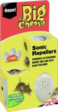 Big Cheese Sonic Repeller Triple Pack