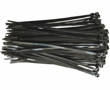 Black Cable Ties 350x7,6mm