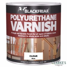 Blackfriar Polyurethane Varnish Clear 2.5 Litre