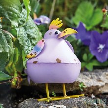 Bobbly Bird Purple Garden Figure Bobbly Bird Purple Garden Figure