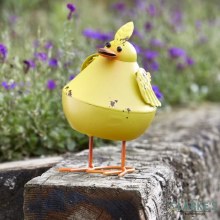 Bobbly Bird Yellow Garden Figure Bobbly Bird Yellow Garden Figure