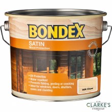 Bondex Satin Wood Protection Clear 2.5 Litre